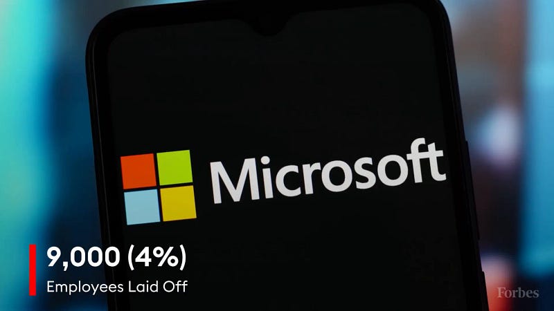 Microsoft layoffs amid AI adoption