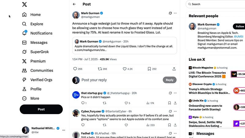 Apple's innovation challenges highlighted by Liquid Glass controversy
