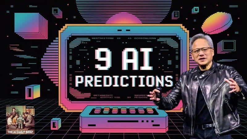 Inside Jensen Huang’s Crystal Ball: Unfiltered Insights on AI’s Wild Decade Ahead