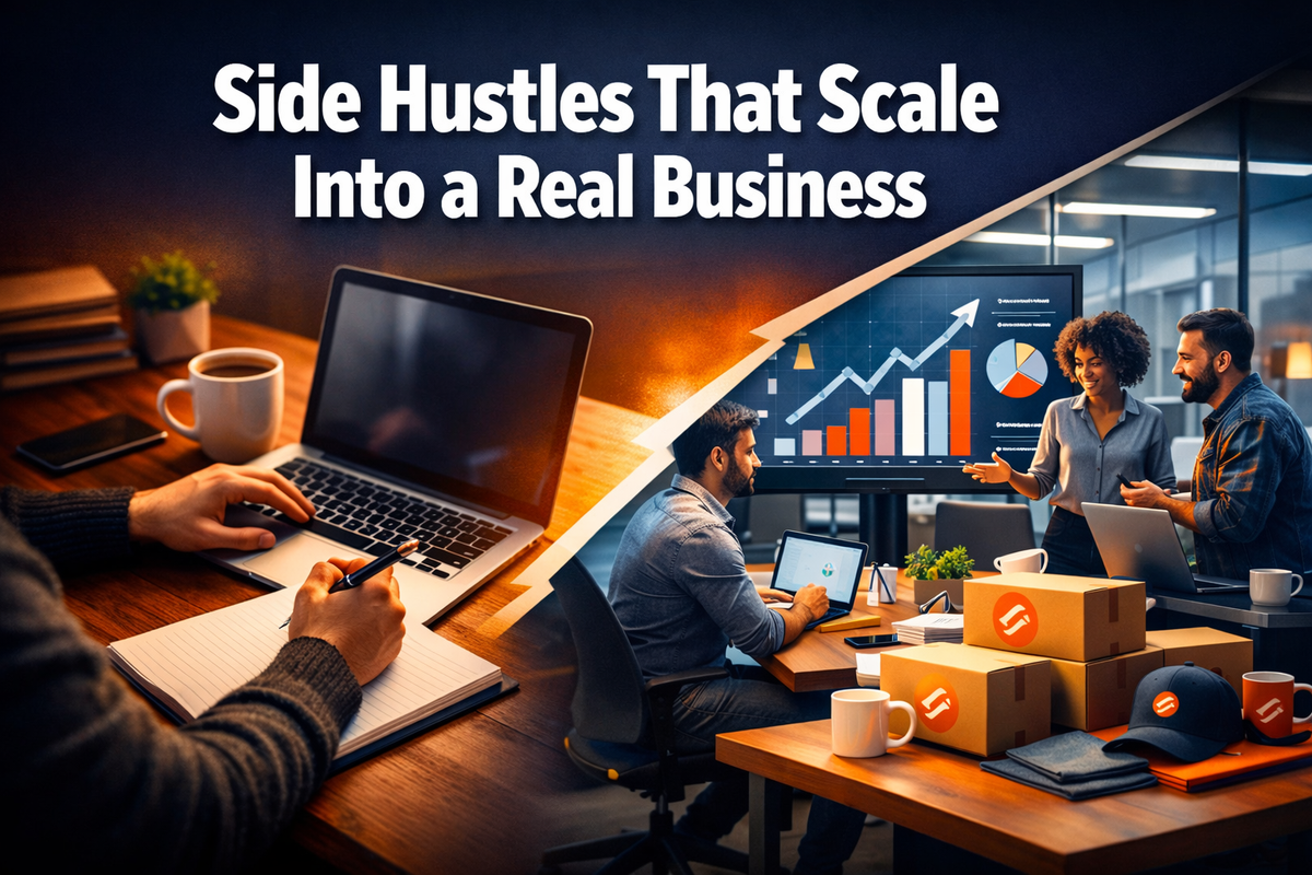 Side Hustles That Scale Into a Real Business