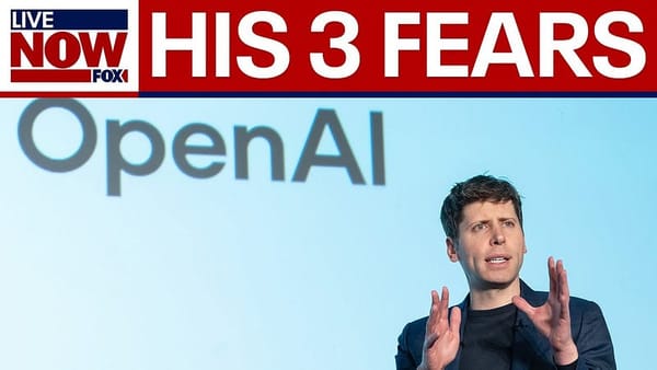 “This Terrifies Me” — OpenAI CEO on His 3 Greatest Fears of AI