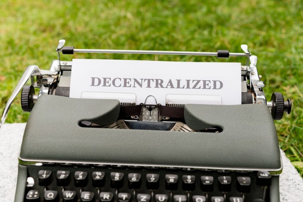 Photo Decentralized finance